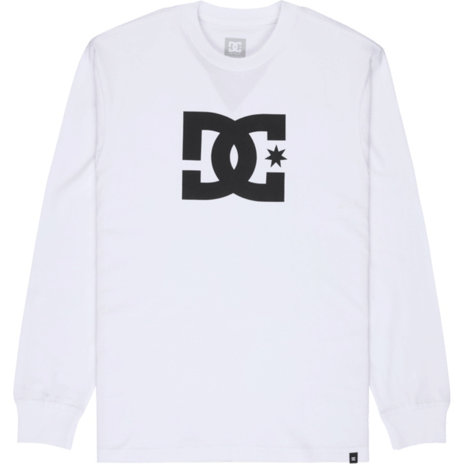 2026 DC Shoes Mens DC Star T-Shirt ADYZT05372 - White